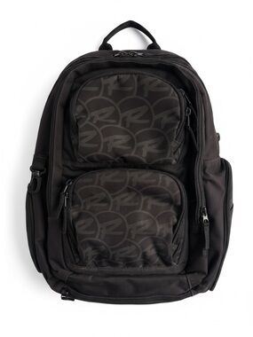 Rossignol Ski Snowboard Backpack Travel Pack School Bag Black Logo Print